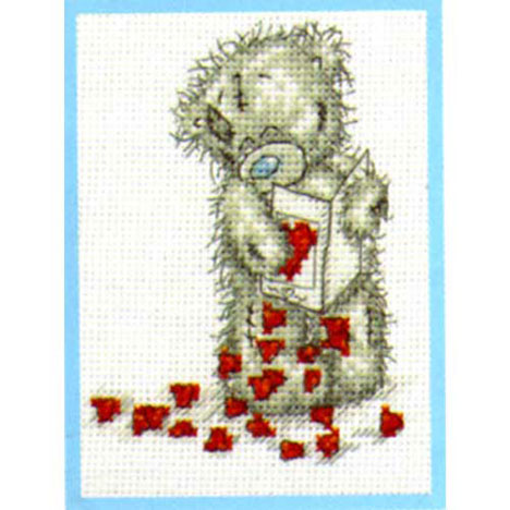 Little Hearts Me to You Bear Small Cross Stitch Kit £9.99